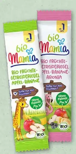 Aldi Nord Mamia Bio Bio-Früchteriegel Angebot