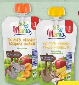 Aldi Nord Mamia Bio Bio-Fruchtpüree Angebot