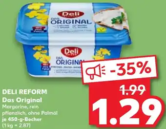 Kaufland DELI REFORM Das Original Angebot