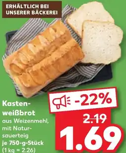 Kaufland Kastenweißbrot Angebot