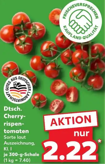 Kaufland Dtsch. Cherryrispentomaten Angebot