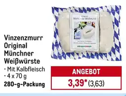 METRO Vinzenzmurr Original Münchner Weißwürste Angebot