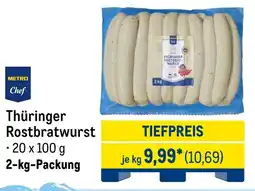 METRO METRO Chef Thüringer Rostbratwurst Angebot