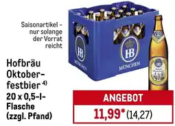METRO Hofbräu Oktoberfestbier Angebot