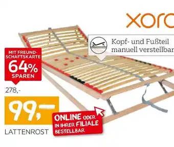 XXXLutz Xora lattenrost Angebot