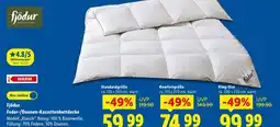 Lidl Fjödur feder-/daunen-kassettenbettdecke standardgröße Angebot