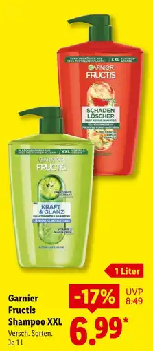 Lidl Garnier fructis schaden löscher deep repair shampoo Angebot