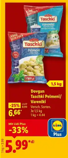 Lidl Dovgan taschkis pelmeni Angebot