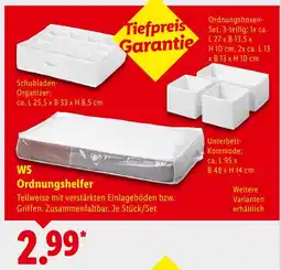 Lidl W5 ordnungshelfer Angebot