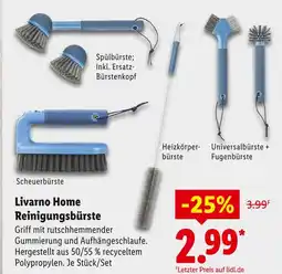 Lidl Livarno home spülbürste inkl. ersatz-bürstenkopf Angebot