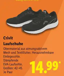 Lidl Crivit laufschuhe Angebot