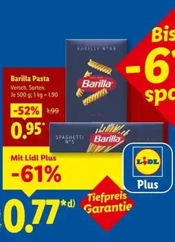 Lidl Barilla fusilli n°98 Angebot