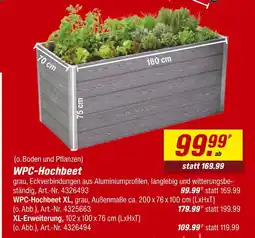 toom Baumarkt Wpc-hochbeet Angebot