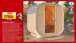 toom Baumarkt Fasssauna „sisco“ Angebot