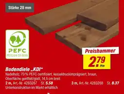 toom Baumarkt Bodendiele „kdi“ Angebot