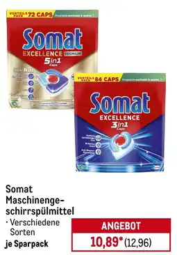 METRO Somat Maschinengeschirrspülmittel Angebot