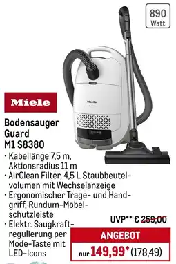METRO Miele Bodensauger Guard M1 S8380 Angebot