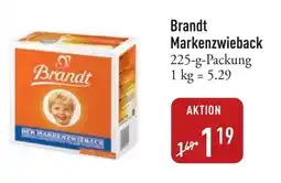 Galeria Markthalle Brandt Markenzwieback Angebot