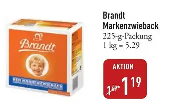 Galeria Markthalle Brandt Markenzwieback Angebot