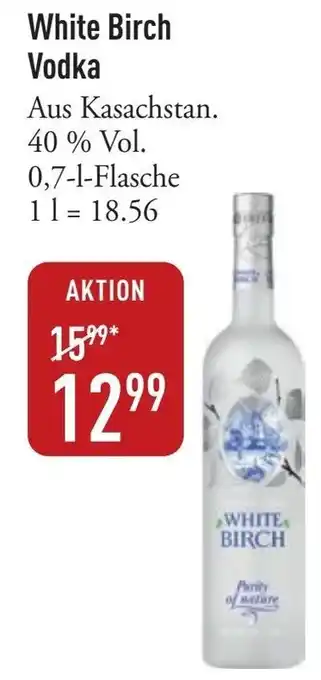 Galeria Markthalle White Birch Vodka Angebot