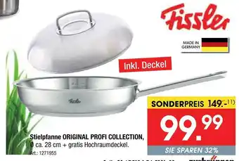 Zurbrüggen Fissler stielpfanne original profi collection Angebot