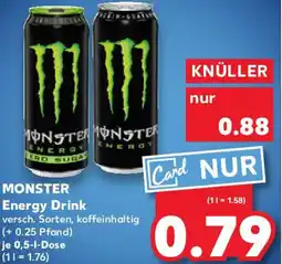 Kaufland MONSTER Energy Drink Angebot