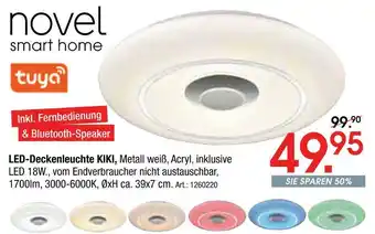 Zurbrüggen Novel smart home led-deckenleuchte kiki Angebot