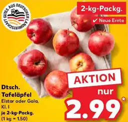 Kaufland Dtsch. Tafeläpfel Angebot