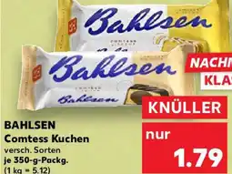 Kaufland BAHLSEN Comtess Kuchen Angebot