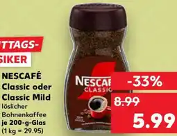 Kaufland NESCAFÉ Classic oder Classic Mild Angebot
