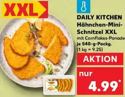 Kaufland DAILY KITCHEN Hähnchen-Mini Schnitzel XXL Angebot