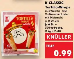 Kaufland K-CLASSIC Tortilla-Wraps Angebot