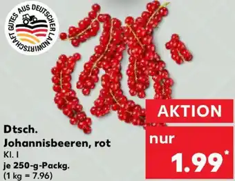 Kaufland Dtsch. Johannisbeeren, rot Angebot