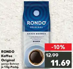Kaufland RONDO Kaffee Original Angebot