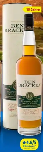 Lidl Ben Bracken Islay Single Malt Scotch Whisky Angebot
