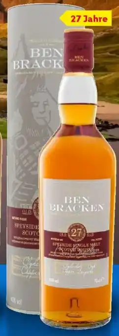Lidl Ben Bracken Speyside Single Malt Scotch Whisky Angebot