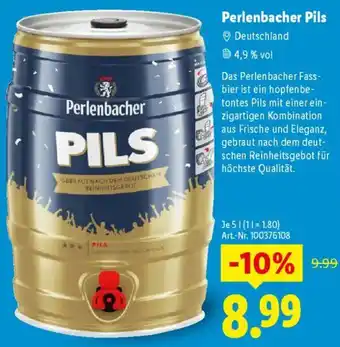 Lidl Perlenbacher Pils Angebot