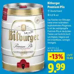 Lidl Bitburger Premium Pils Angebot