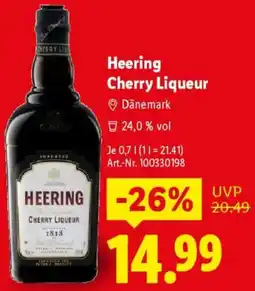 Lidl Heering Cherry Liqueur Angebot
