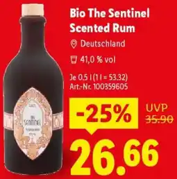Lidl Bio The Sentinel Scented Rum Angebot