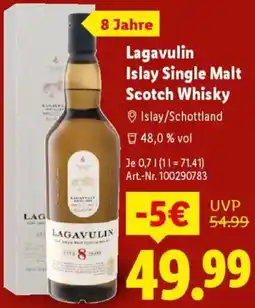 Lidl Lagavulin Islay Single Malt Scotch Whisky Angebot