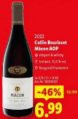 Lidl 2022 Collin Bourisset Mâcon AOP Angebot