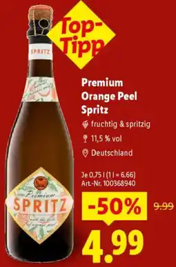 Lidl Premium Orange Peel Spritz Angebot