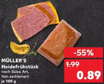 Kaufland MÜLLER'S Heidefrühstück Angebot