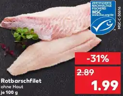 Kaufland Rotbarschfilet Angebot