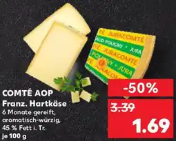 Kaufland COMTÉ AOP Franz. Hartkäse Angebot