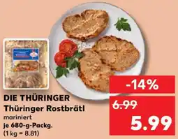 Kaufland DIE THÜRINGER Thüringer Rostbrätl Angebot