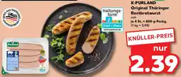 Kaufland K-PURLAND Original Thüringer Rostbratwurst Angebot