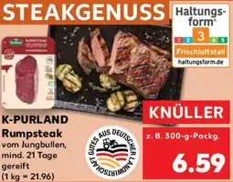 Kaufland K-PURLAND Rumpsteak Angebot