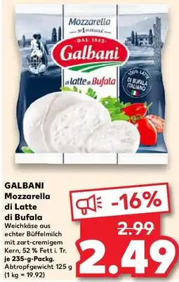 Kaufland GALBANI Mozzarella di Latte di Bufala Angebot